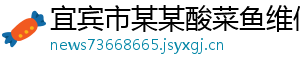 宜宾市某某酸菜鱼维修网点